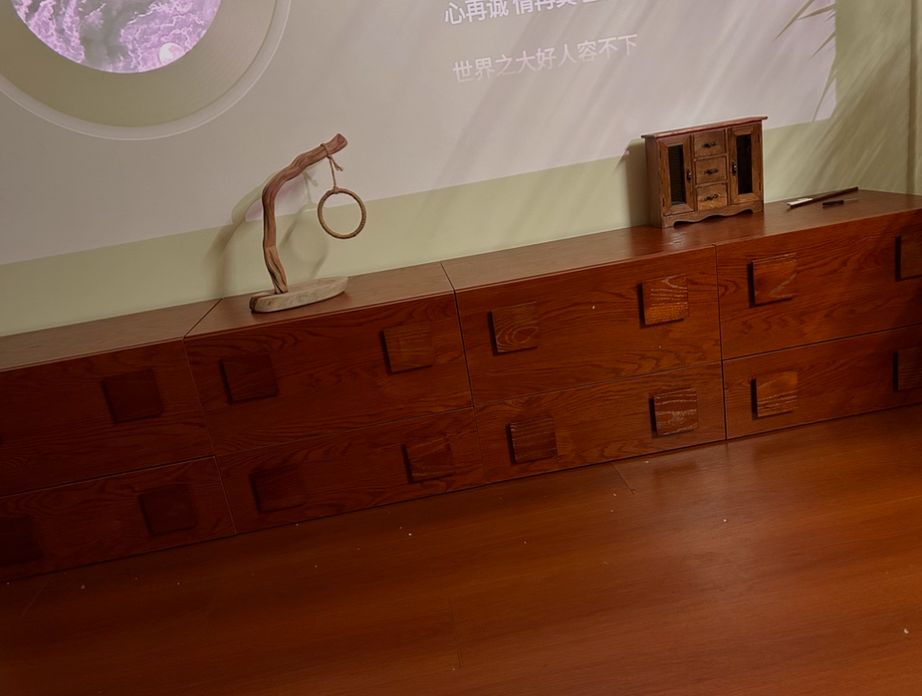 实木斗柜客厅靠墙储物柜