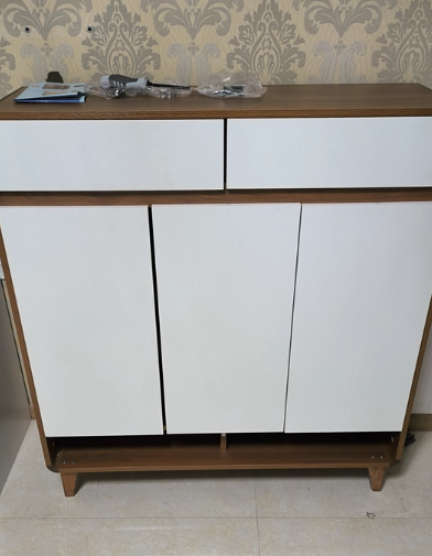 家用门口鞋柜，超薄窄款/翻斗设计，小户型玄关救星